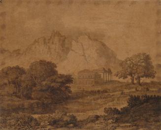 Landscape with Ruined Temple