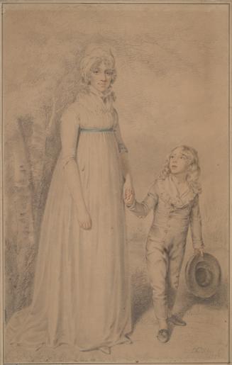 Mrs James Boaden and her Son