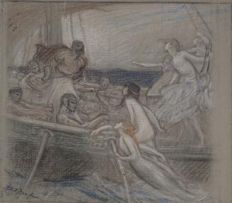 First study for Ulysses and the Sirens