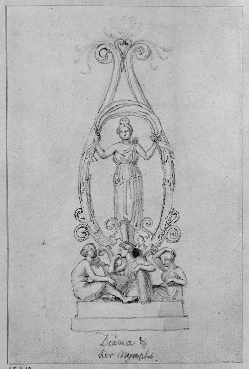 Design for Diana and her Nymphs