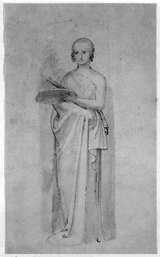 Design for a Figure Representing Painting