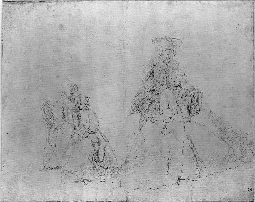 Study for a Family Group