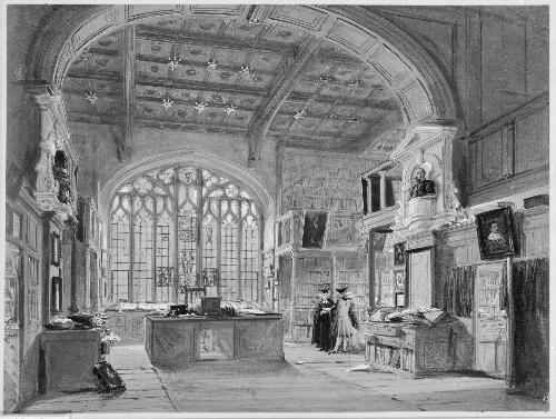 Interior of Bodleian Library