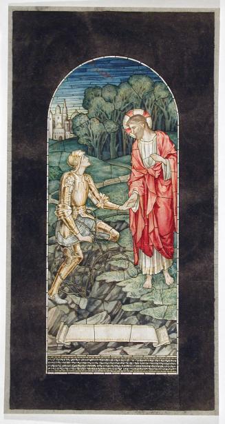 Christ Receiving Soldier into Paradise