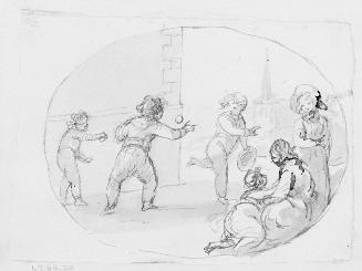 Children Playing with a Ball