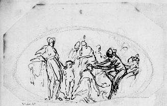 Seven Figures in an Oval