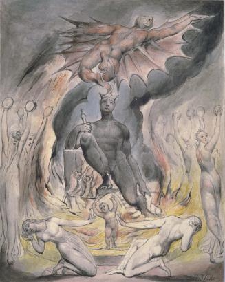 Illustration 5 to Milton's "On the Morning of Christ's Nativity": The Flight of Moloch