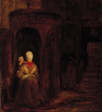 Woman at a Confessional