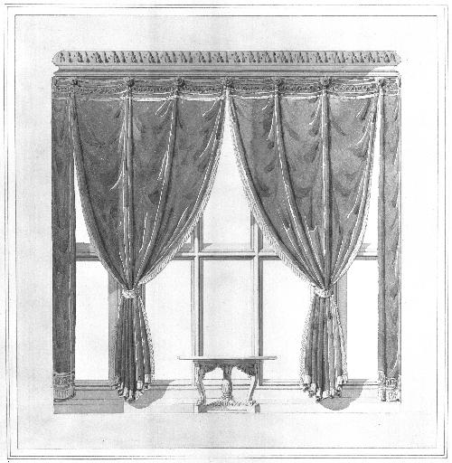 Design for Window Curtains at Windsor