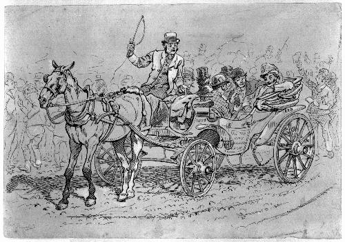 Hired Carriages at the Races