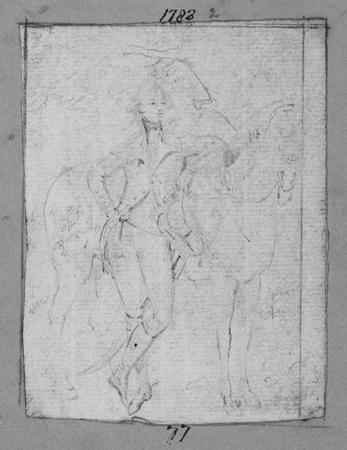 Sketches by E.F. Burney from pictures exhibited in the Royal Academy 1780-84 [no. 58 of 116 drawings]