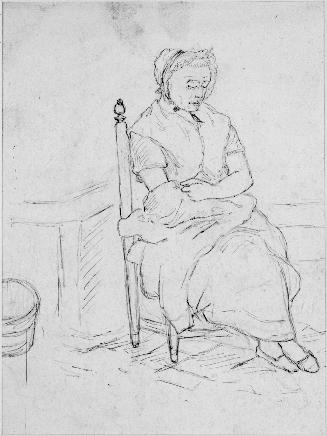Seated Country Woman