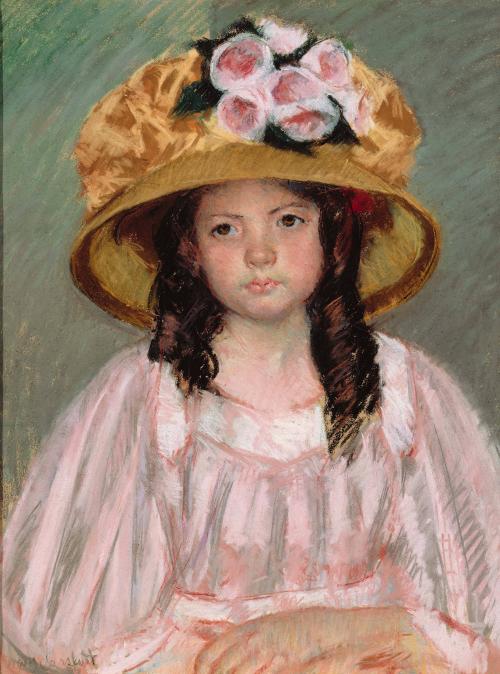 Fillette au Grand Chapeau