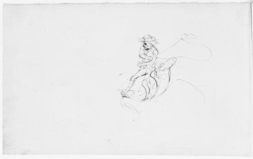 Early Album of Drawings [1e verso]