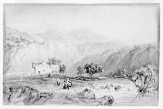 Mountain Landscape with Farm House