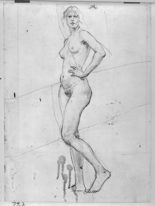 Standing Female Nude