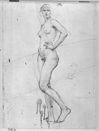 Standing Female Nude