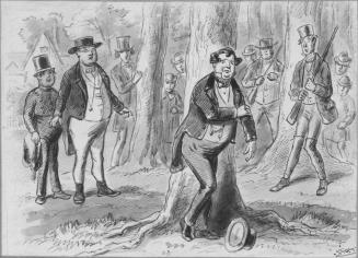 Illustration to Dickens's "Pickwick Papers," Shooting Party
