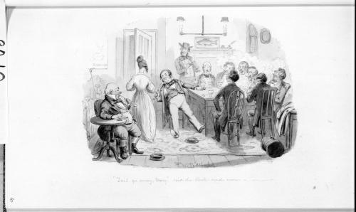 Illustration to Dickens's "Pickwick Papers" [p. 6]