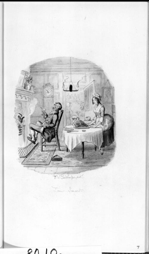 Illustration to Dickens's "Pickwick Papers" [p. 7]