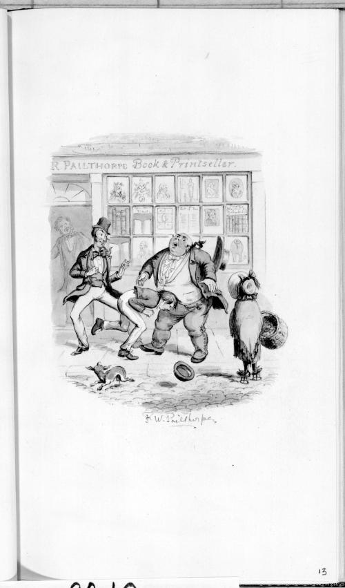 Illustration to Dickens's "Pickwick Papers" [p. 13]