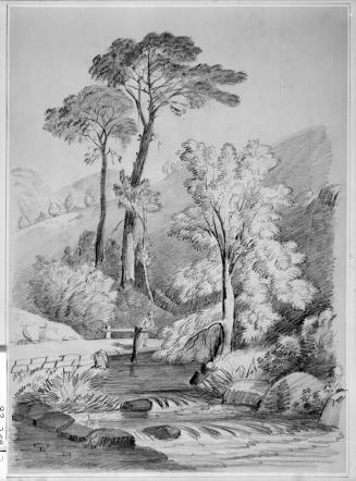 Portfolio of 20 landscape drawings [2 of 20]