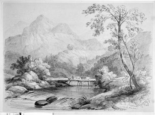 Portfolio of 20 landscape drawings [3 of 20]