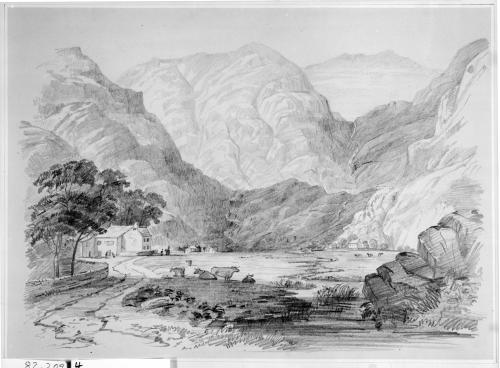 Portfolio of 20 landscape drawings [4 of 20]
