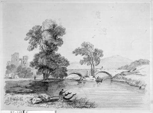 Portfolio of 20 landscape drawings [5 of 20]