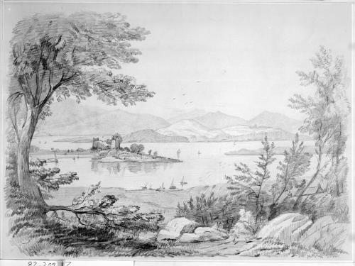 Portfolio of 20 landscape drawings [7 of 20]