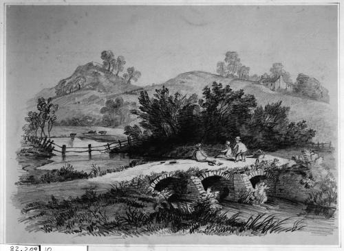 Portfolio of 20 landscape drawings [10 of 20]