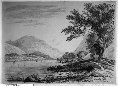 Portfolio of 20 landscape drawings [11 of 20]