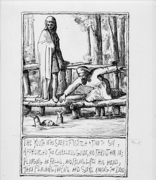 Illustrations to Thomas Parnell's "Hermit"