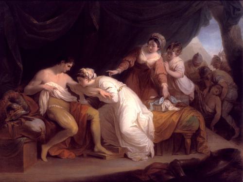 Eleanora Sucking the Venom out of the Wound of Her Husband, King Edward I