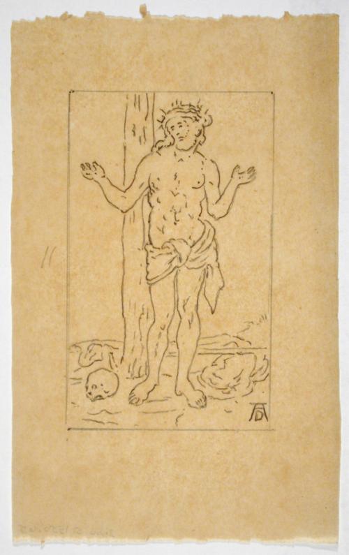 Christ in Barren Landscape