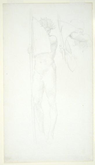 Male Figure with Shield
