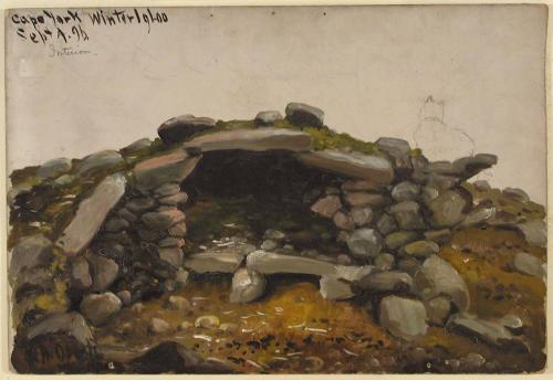 Cape York. Winter Igloo. Interior.
