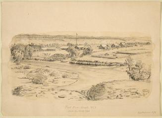 Fort Fred Steele W.T. from the North-West, September, 1870