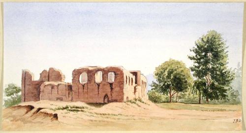 Ruins of Old Mission near Tuscon in 1895, June 2, 1909