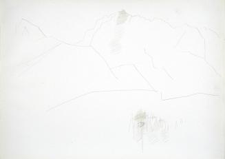 Mountain Landscape with Clump of Trees