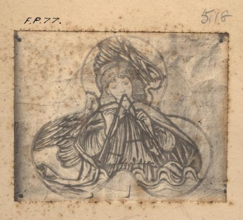 Angel with Double-Pipe
