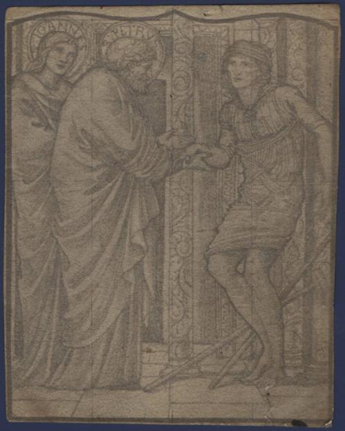 Healing the Cripple at the Beautiful Gate of the Temple
