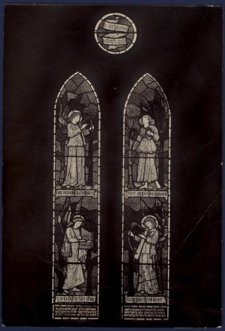 Angel with Harp; Angel with Organ; Angel with Cymbals; Angel with Scrolled Harp