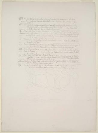 Illustrated manuscript of Genesis : The expulsion from Eden(?)