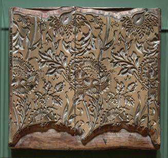 Woodblock for Pink and Rose Wallpaper