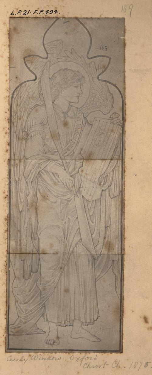 Angel with Palm and Lyre