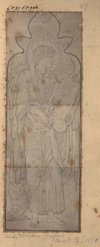 Angel with Palm and Lyre