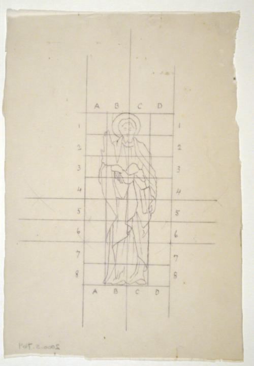 Saint with Palm and Book