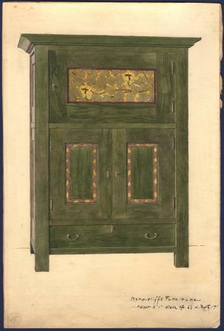 Cabinet with Tulip Poplar Panels