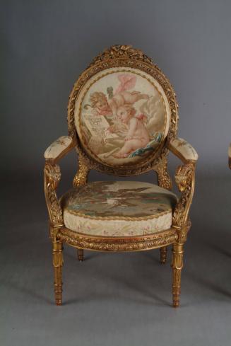 Tapestry-Covered Chair